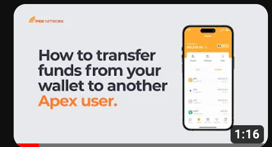 How to Transfer Funds to Another Apex User